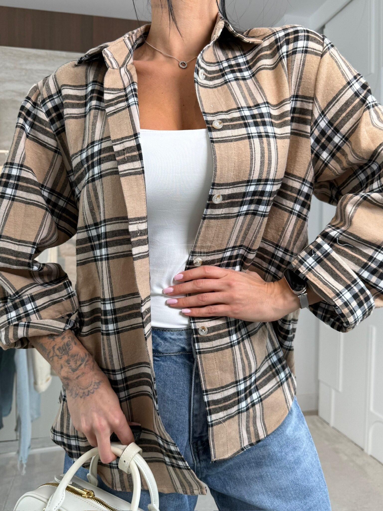 koszula-aure-ii-w-krate-bezowo-czarna_3