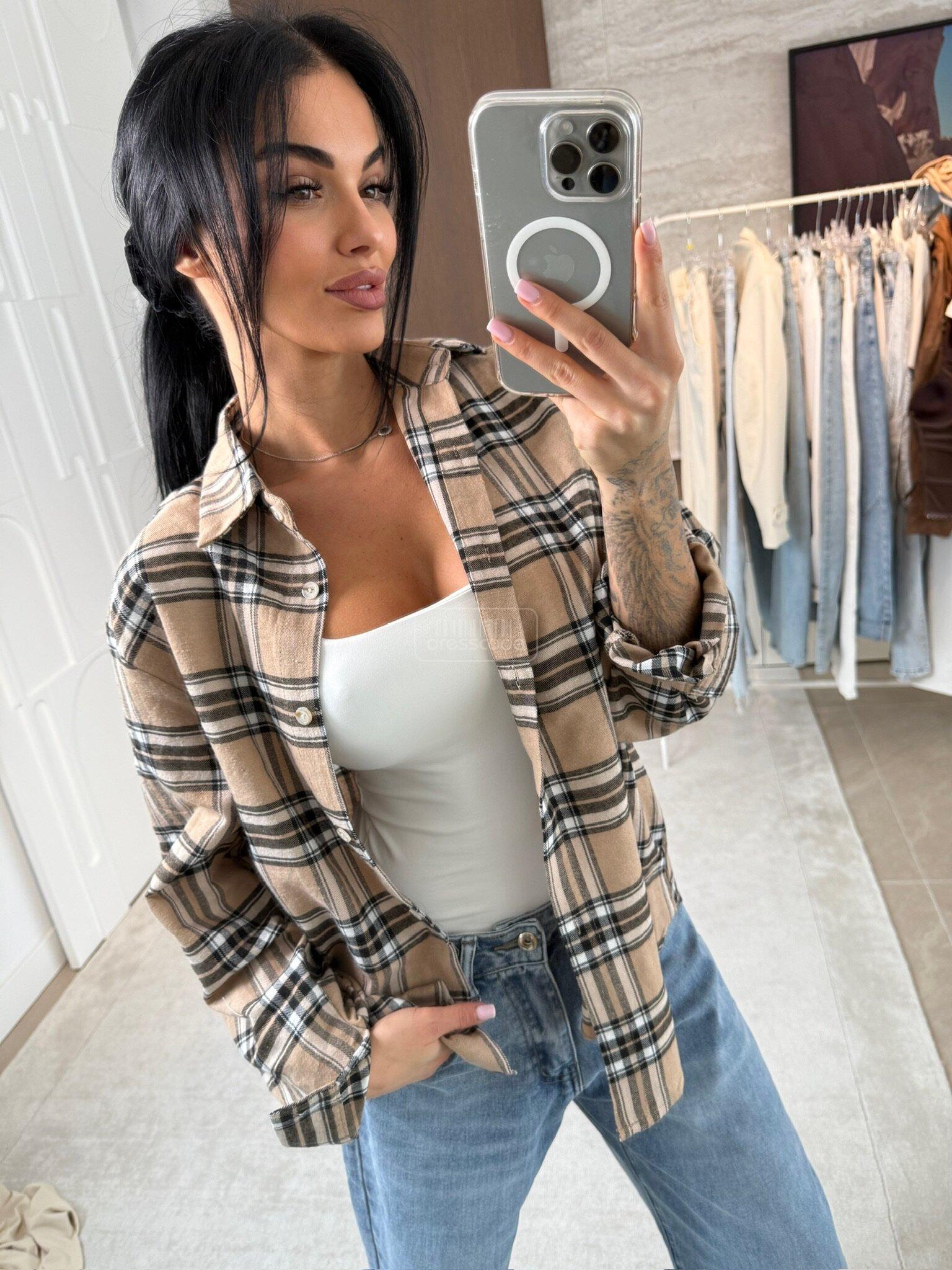 koszula-aure-ii-w-krate-bezowo-czarna_4